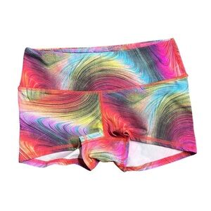 Bixby‎ Clothing Co Tie Dye Print Mini Hot Shorts Small